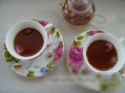 rose honey tea
