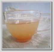 Honey red tea with pomelo
