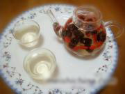 Red dates and goji berry tea
