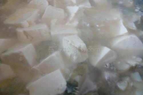 Mahi with tofu soup